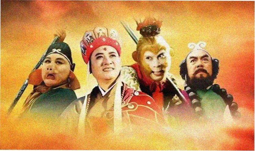 纪录片长征主视觉：雪山与行军队伍剪影